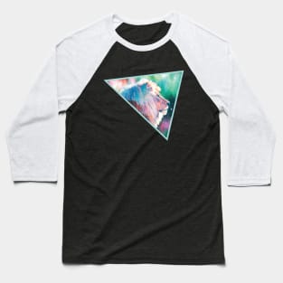 Space Lion Baseball T-Shirt